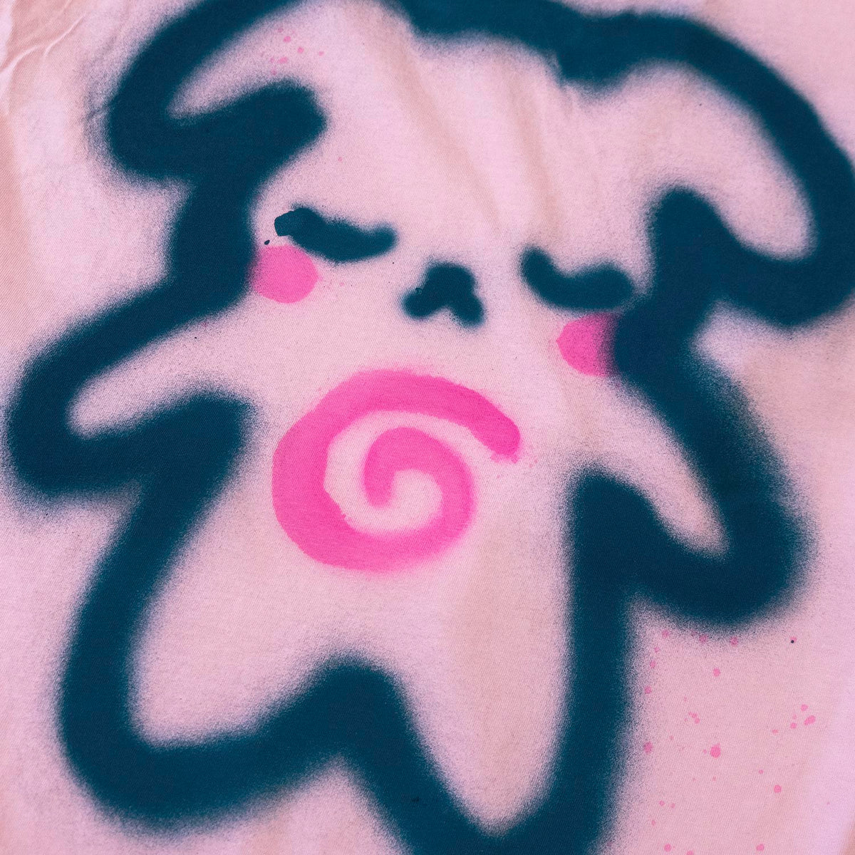 Unique "Spiral Puppy" T-Shirt, large size