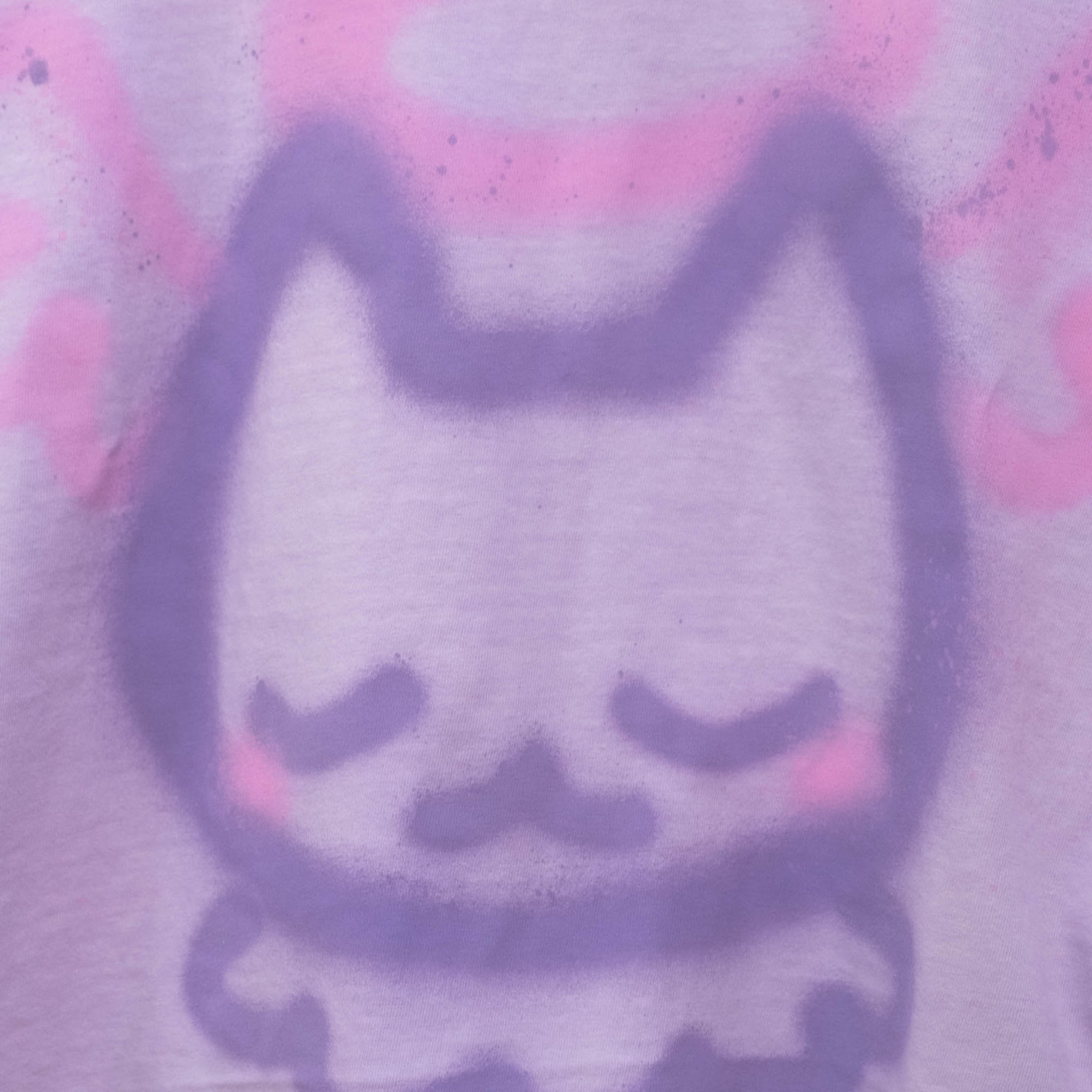 Unique “Angel Cat” boxy t-shirt (S)