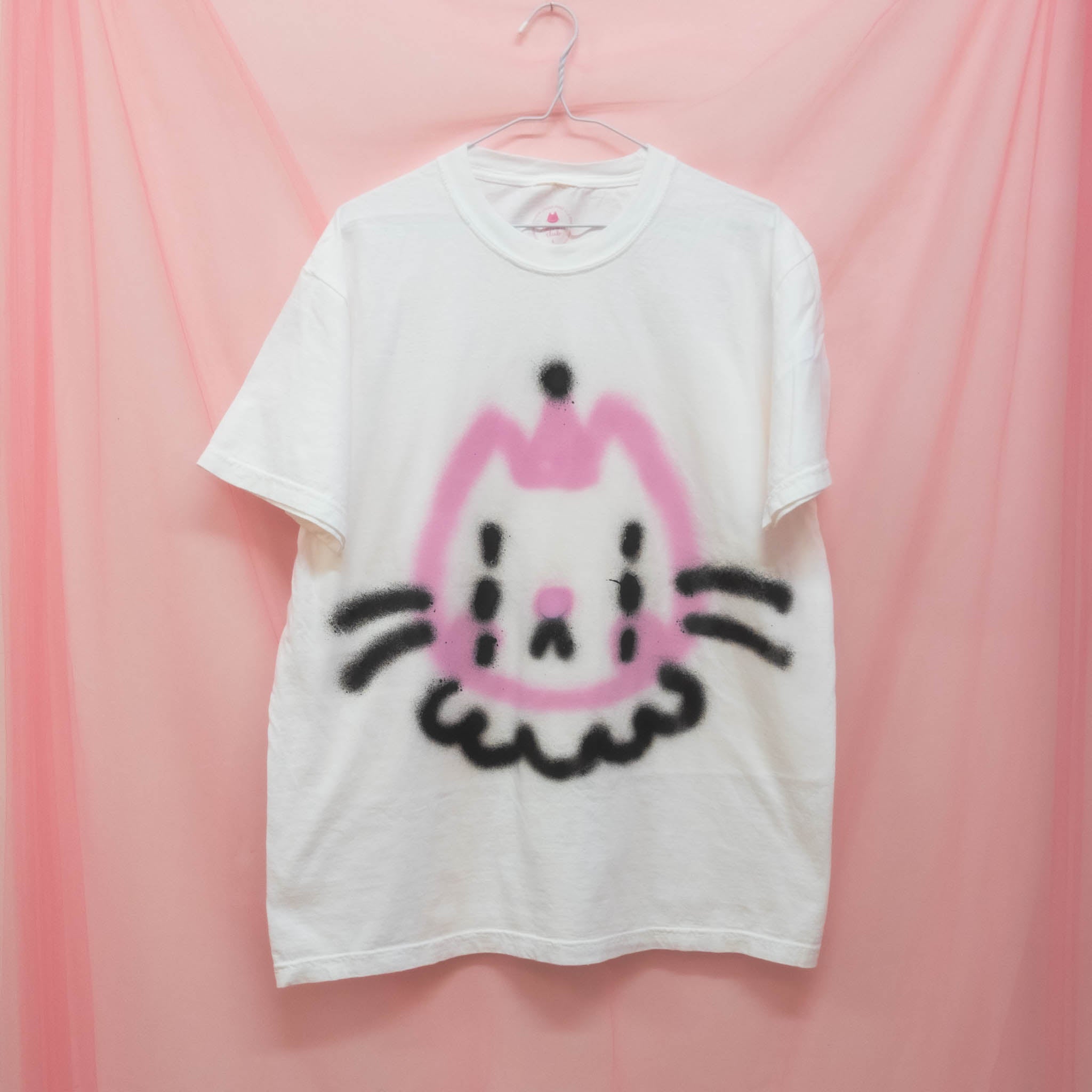 T-shirt "Chat clown" unique (L)