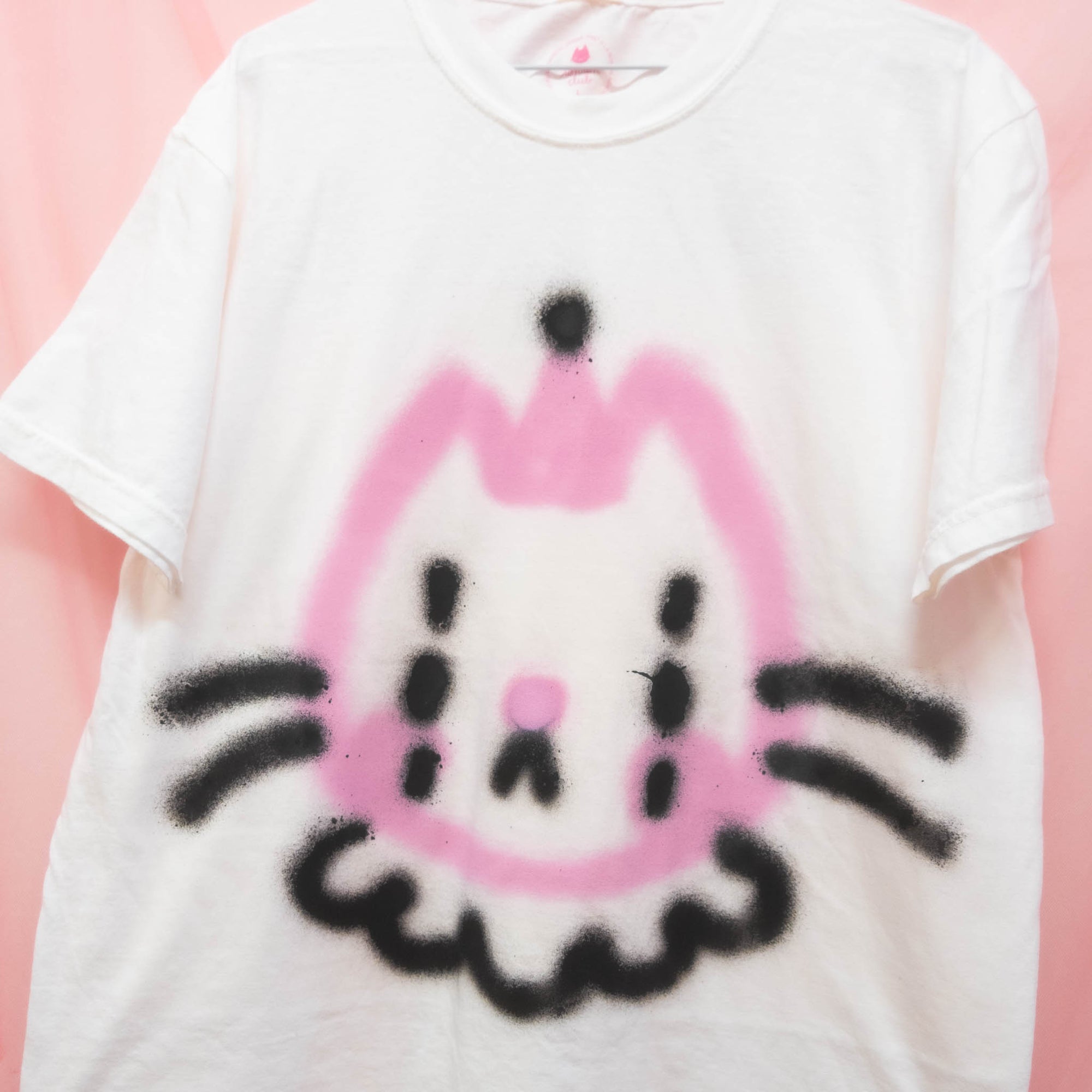 Unique "Cat Clown " T-shirt (L)
