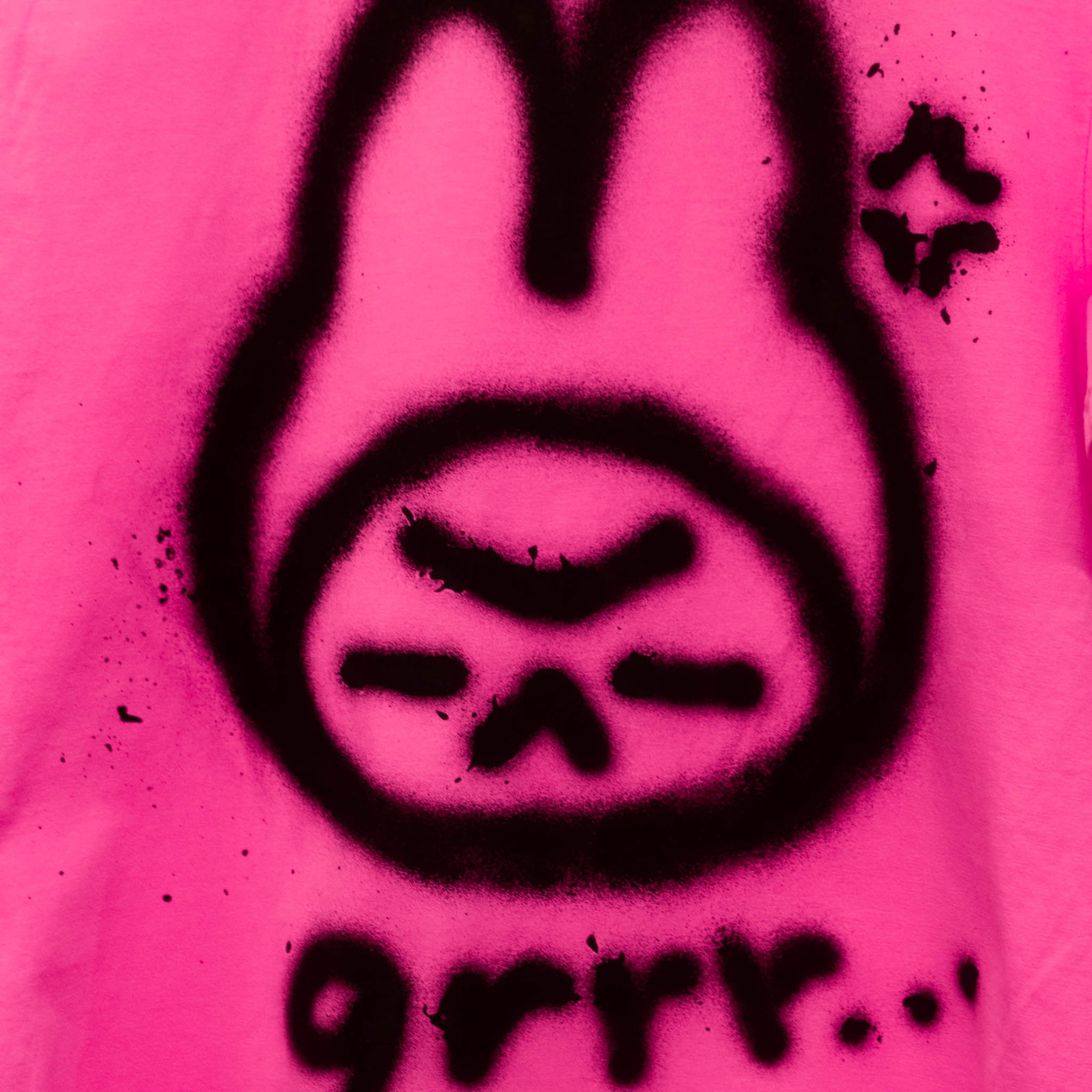 T-shirt "Lapin annoyed" unique (M)