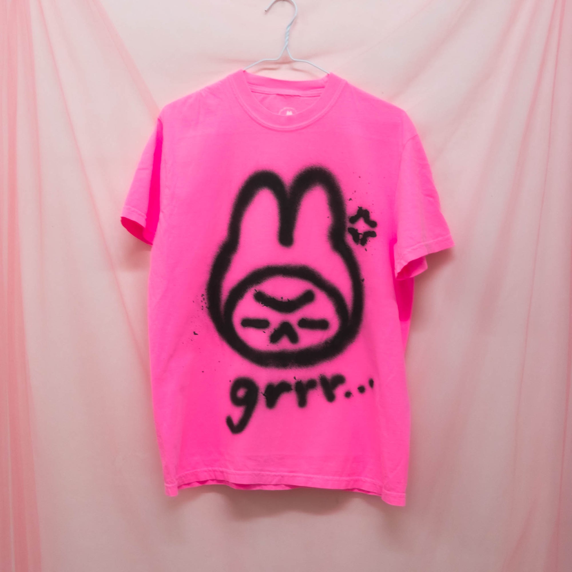 T-shirt "Lapin annoyed" unique (M)
