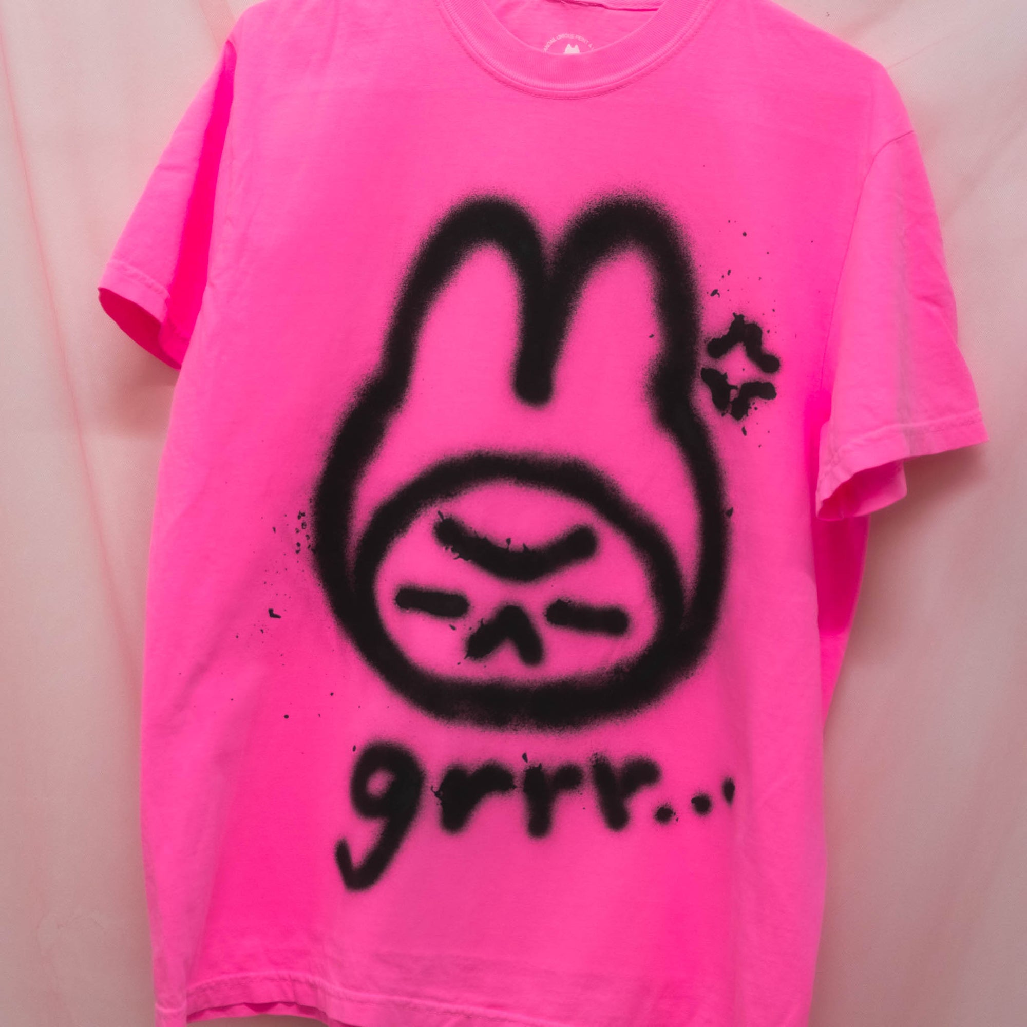 T-shirt "Lapin annoyed" unique (M)