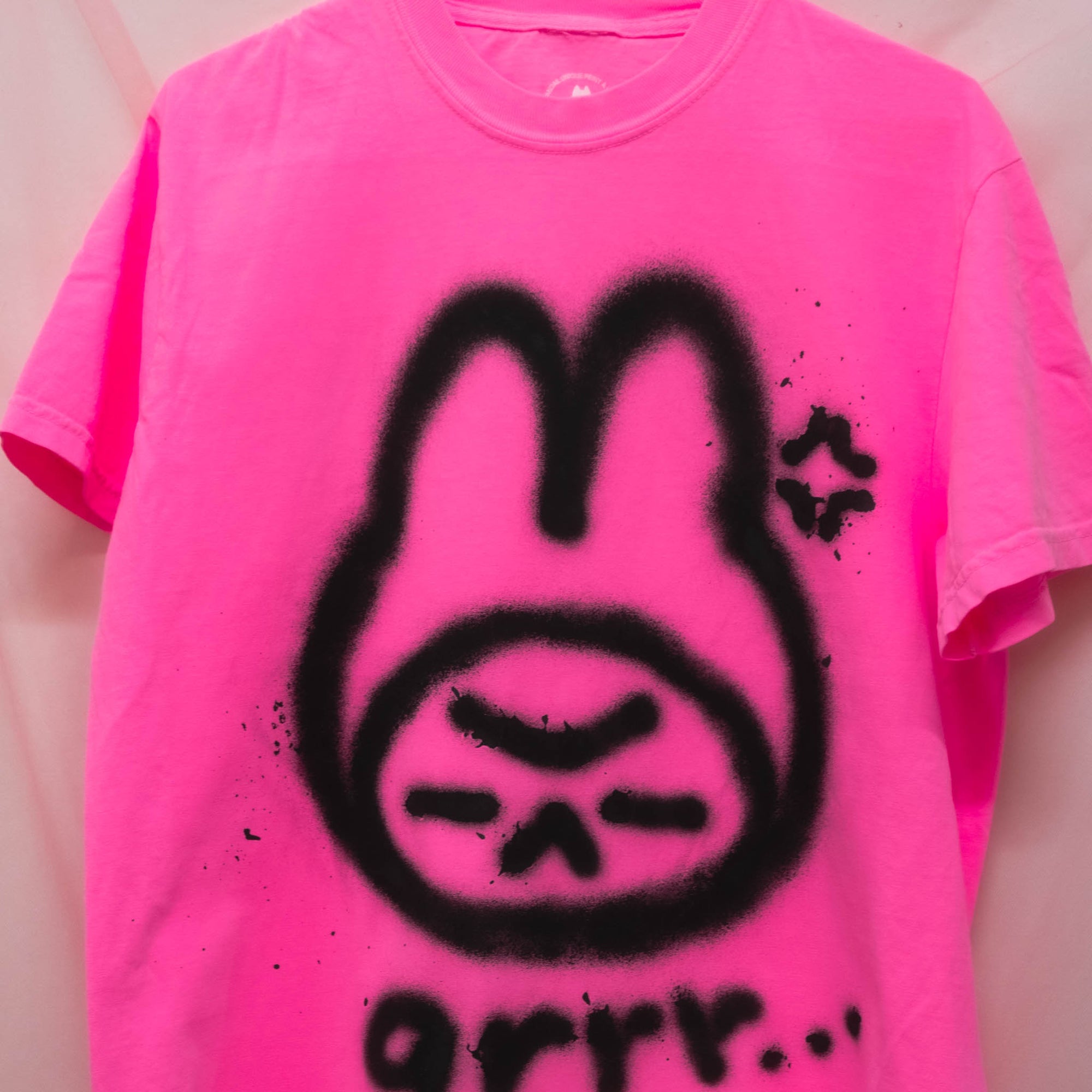 T-shirt "Lapin annoyed" unique (M)