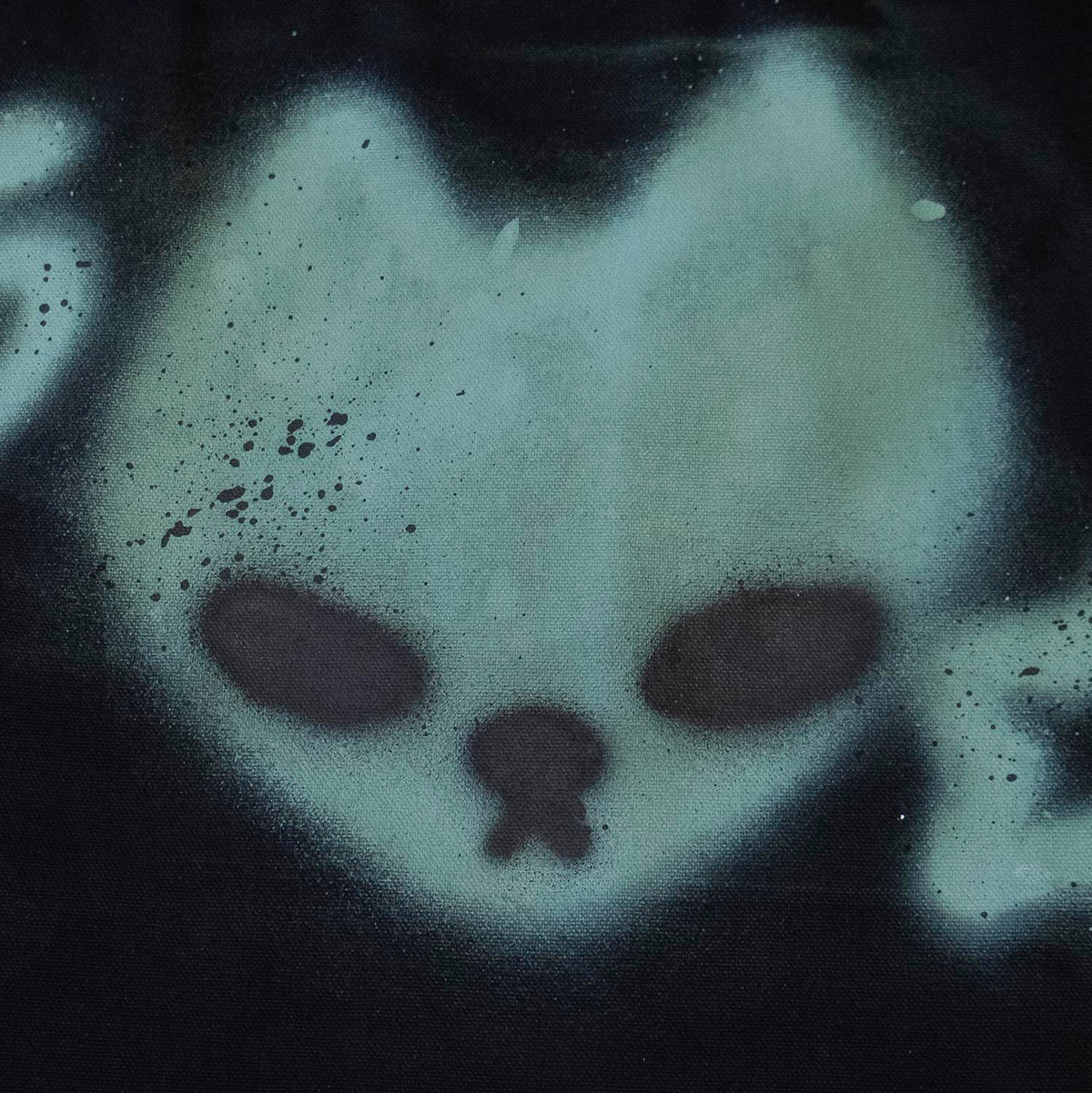 Tote bag "chat alien" unique