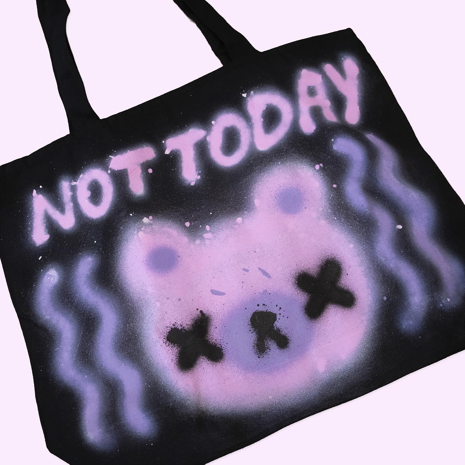 Tote bag "Not today" unique