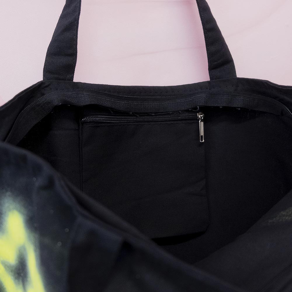 Tote bag "chat alien" unique