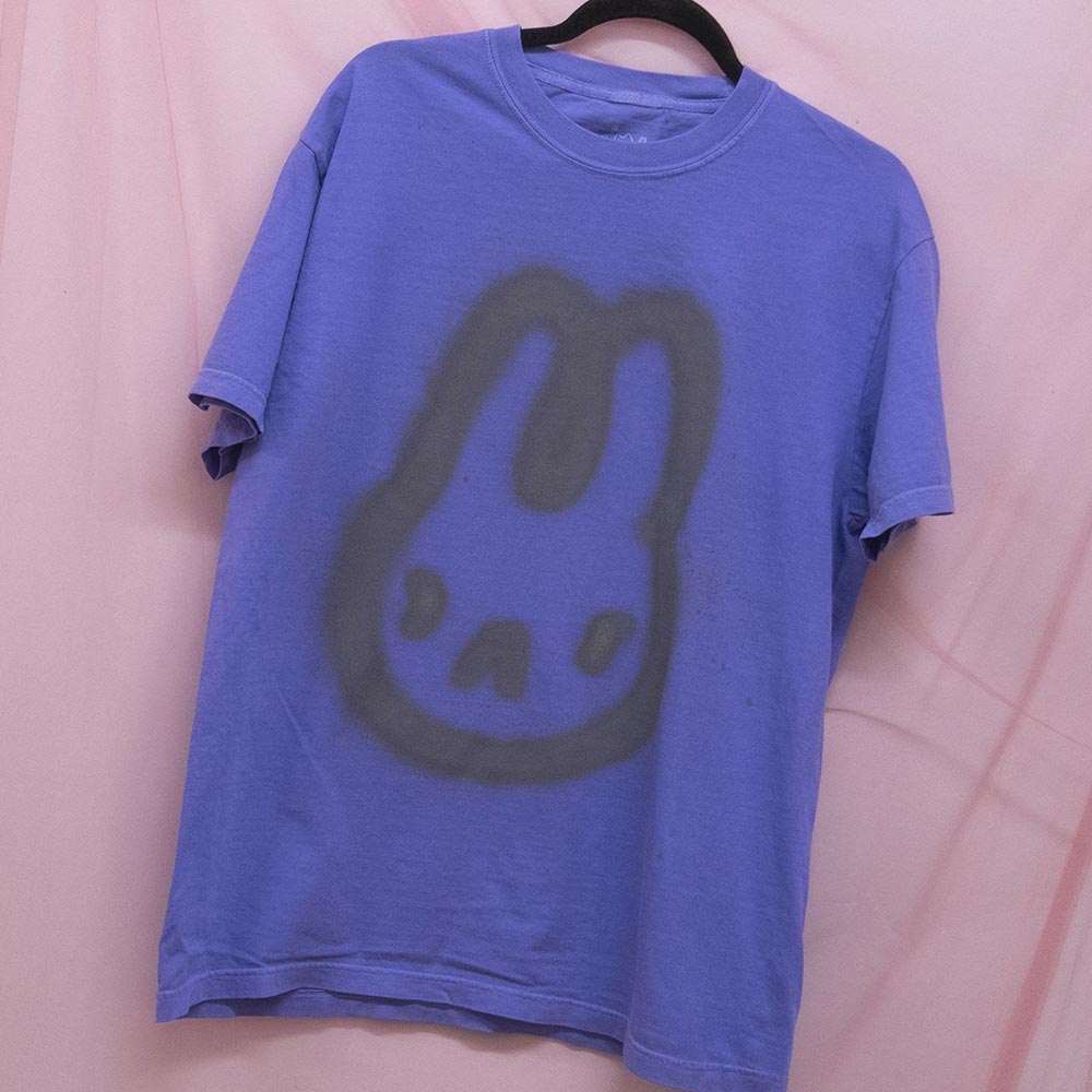 Mad Bunny Spray Painted T-shirt (XL)