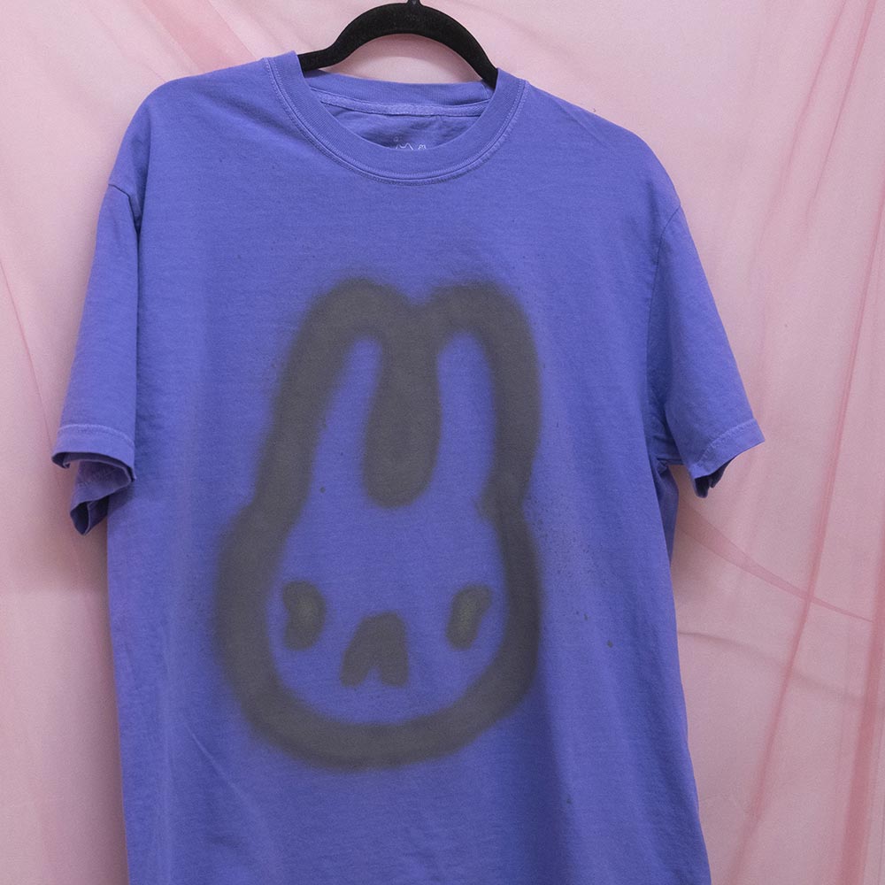 Mad Bunny Spray Painted T-shirt (XL)