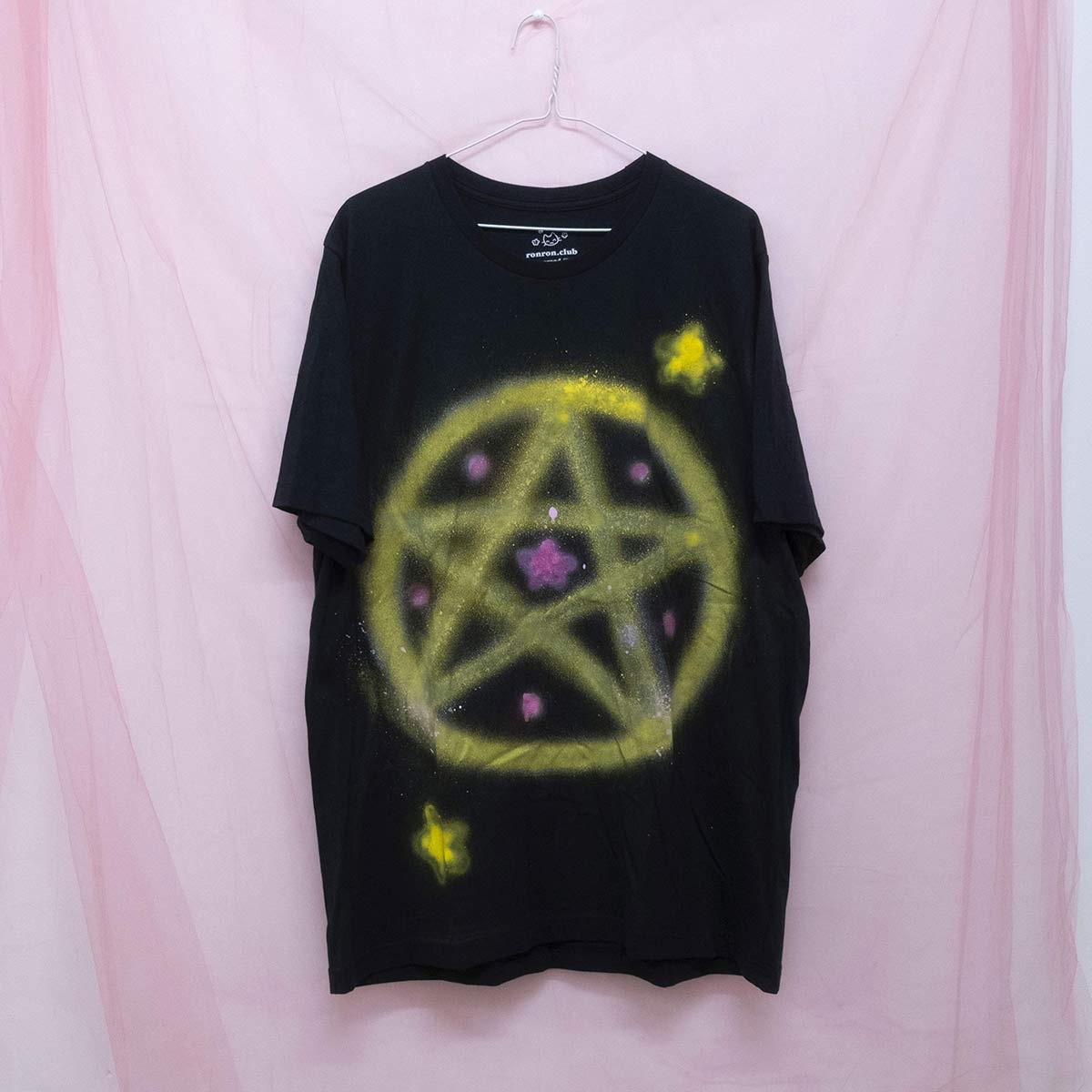 T-shirt "Pentacle de magical girl" unique (XL)