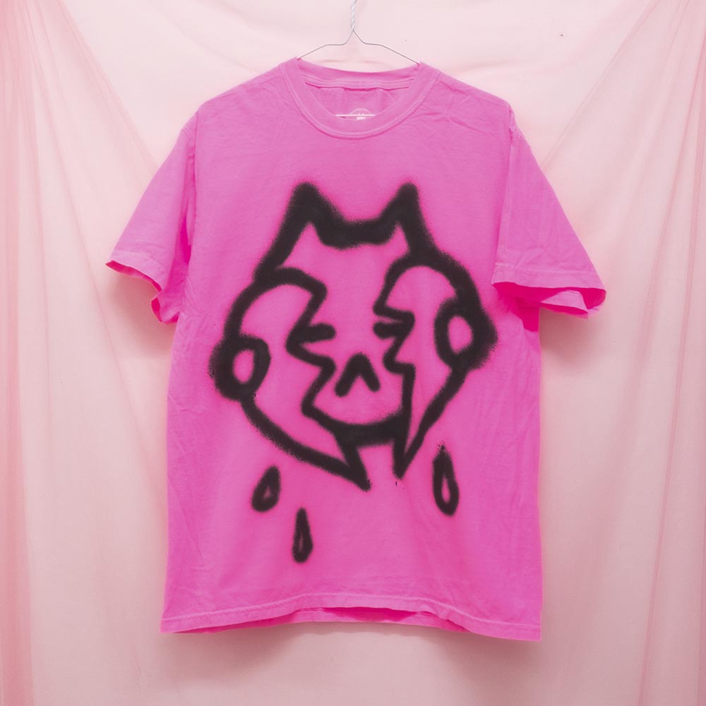 T-shirt "Coeur brisé" unique (L)