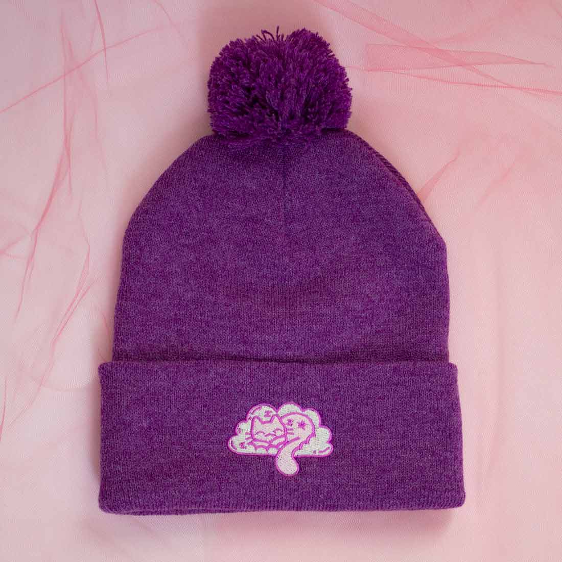 Peaceful Nap Purple Toque