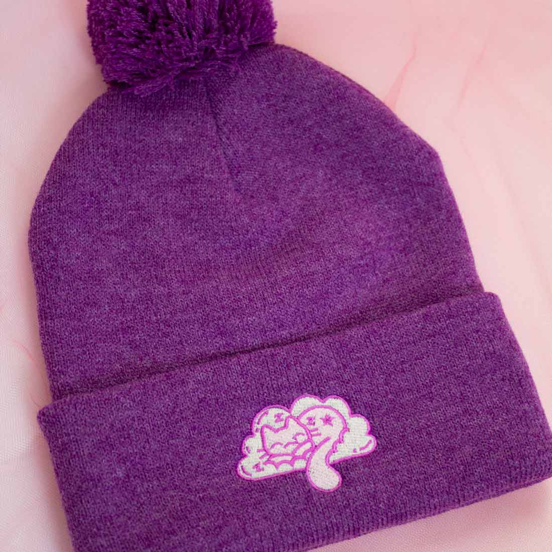 Peaceful Nap Purple Toque