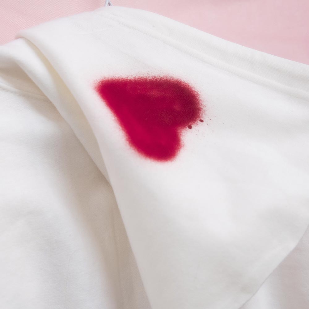 Veste zip-up "Tout est romantique" unique (L)