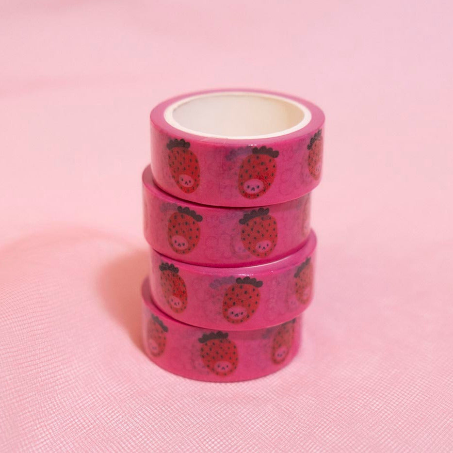 Strawberry Cat Washi Tape