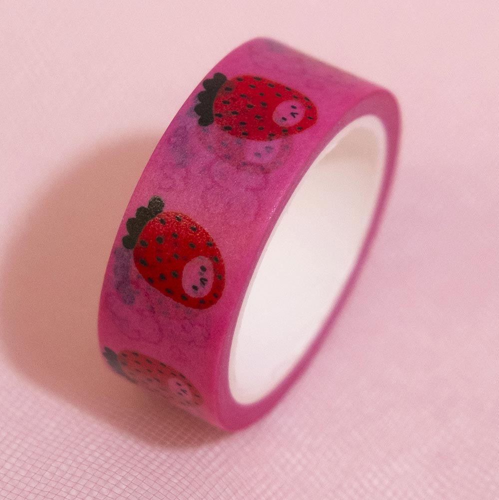 Strawberry Cat Washi Tape