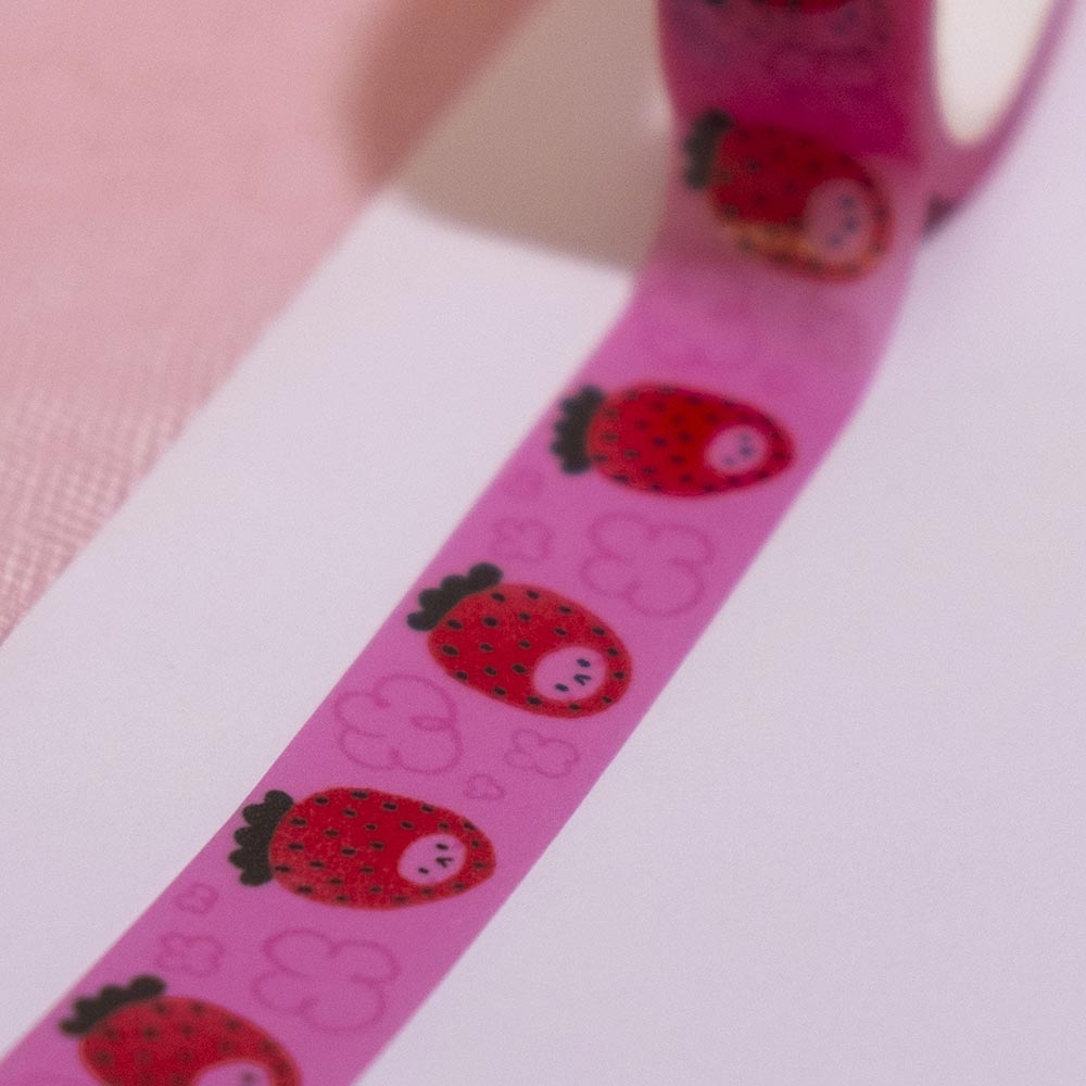 Strawberry Cat Washi Tape