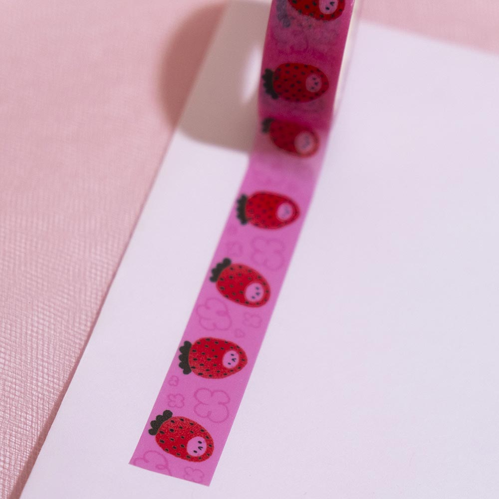 Strawberry Cat Washi Tape