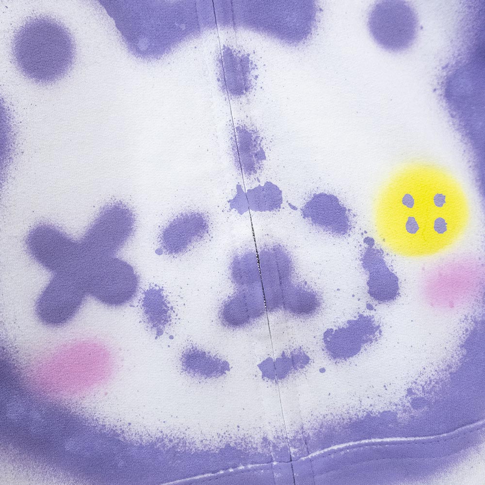 Unique “Teddy Bear” zip-up jacket (M)