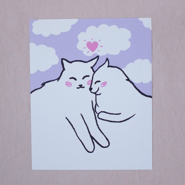 Affichette minou luv 8x10"