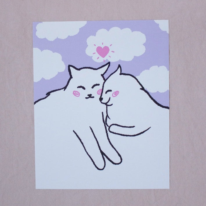 Kitty Luv Poster 8x10" 