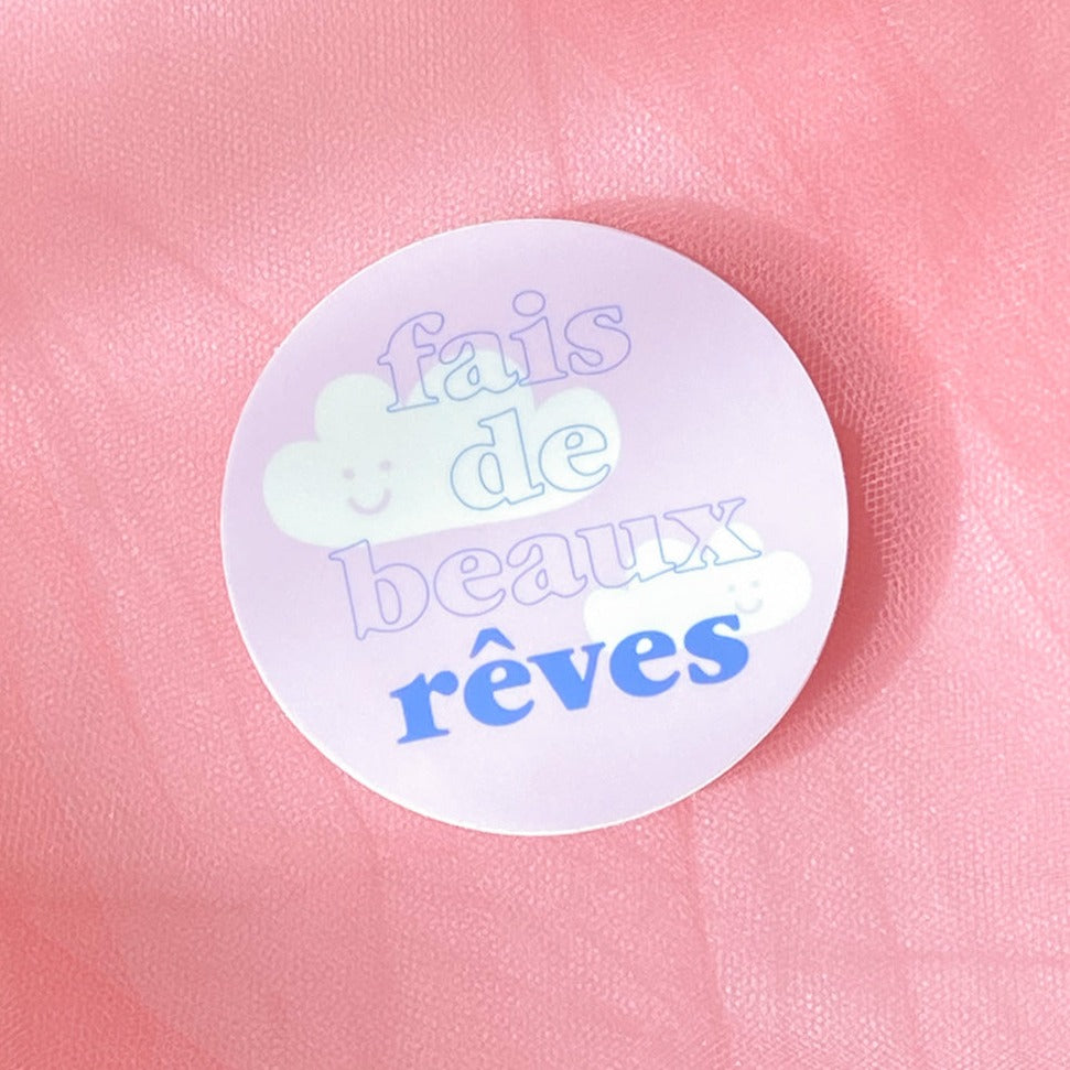 Sweet Dreams Sticker 3" 