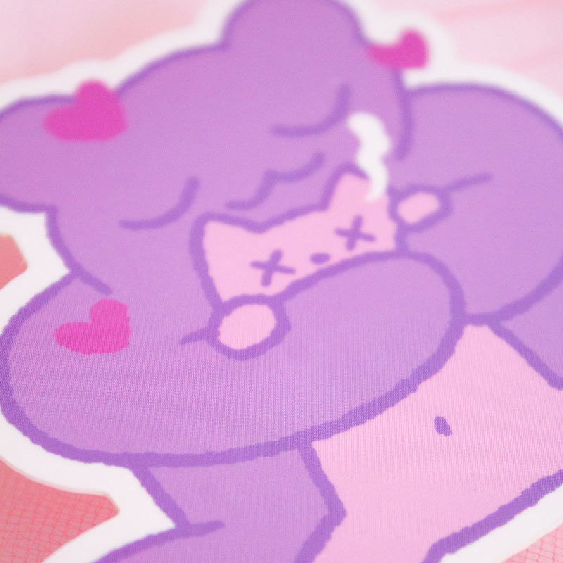 Deadly Hug Sticker 3"