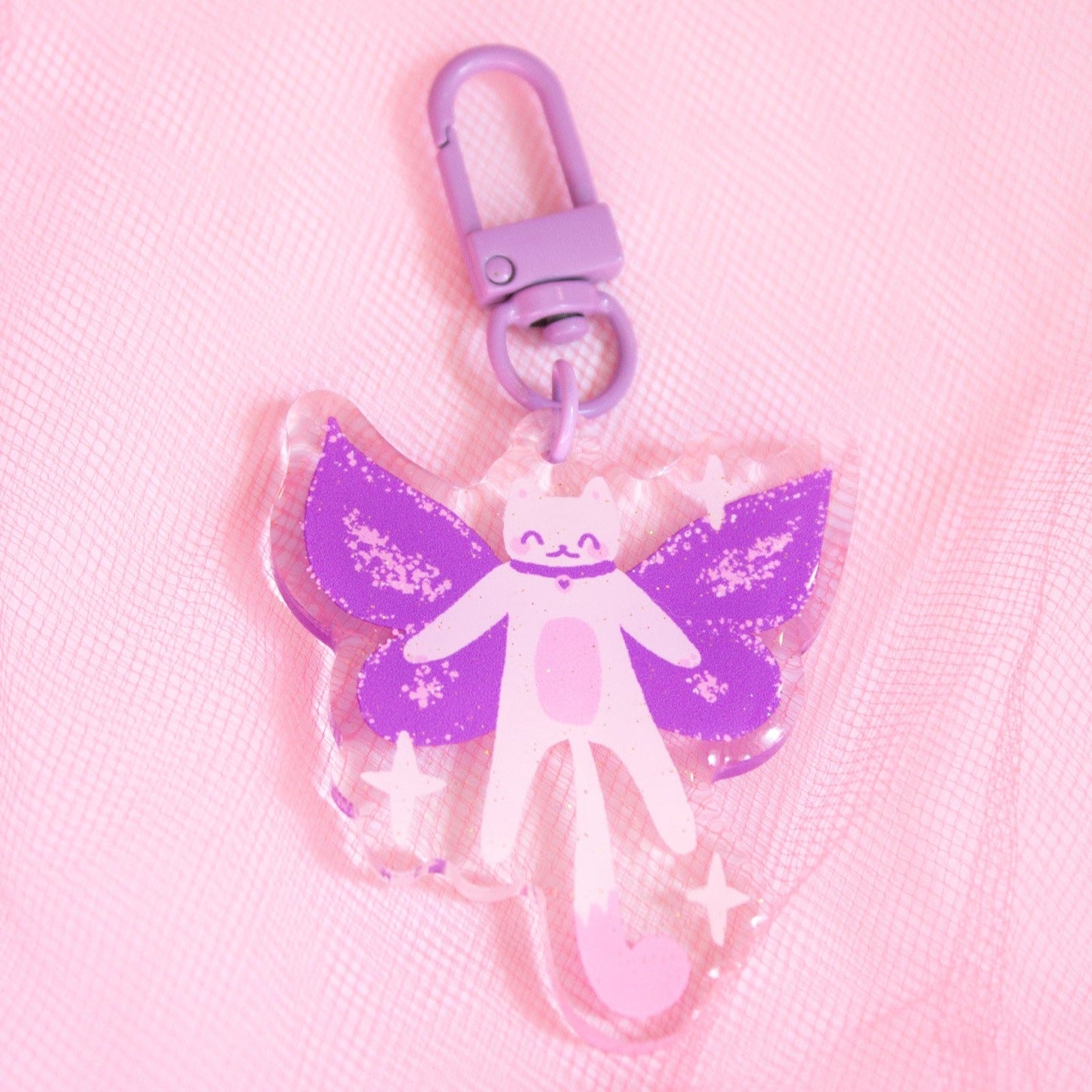 Magical Cat Keychain 2"