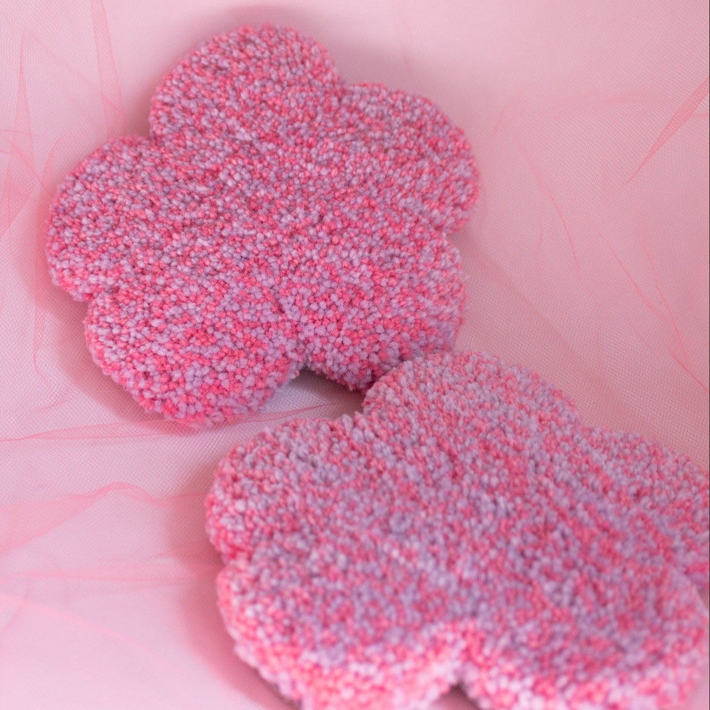 Barbie Flower Rug Coaster