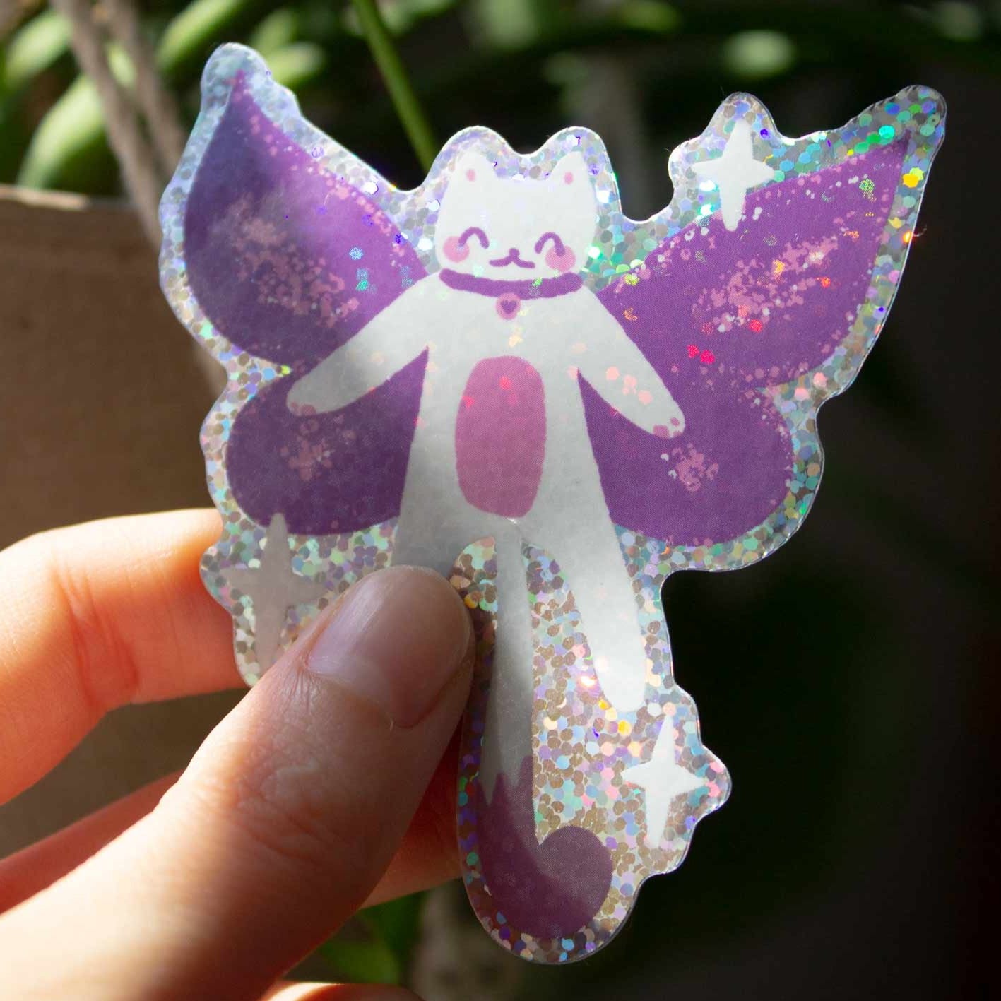 Magical Cat Sticker 3"