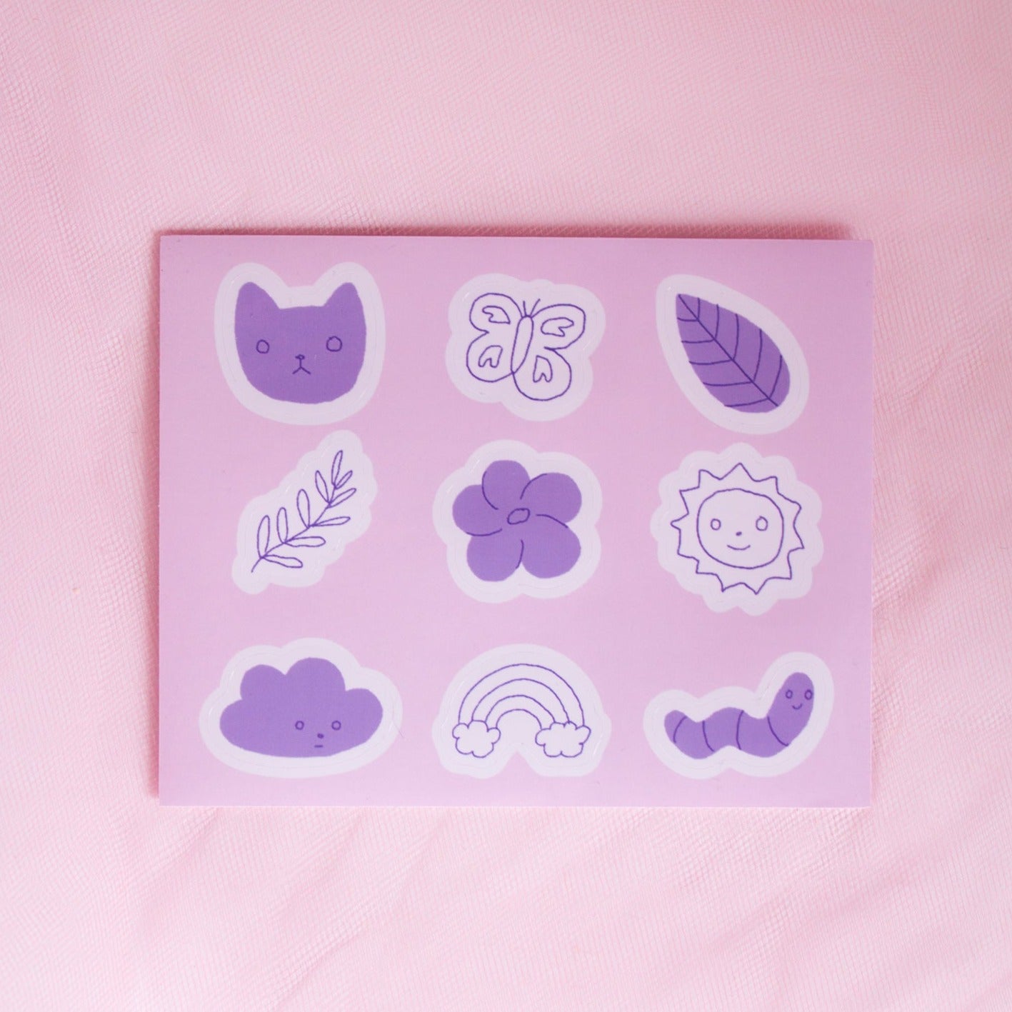 Spring Sticker Sheet 5x4