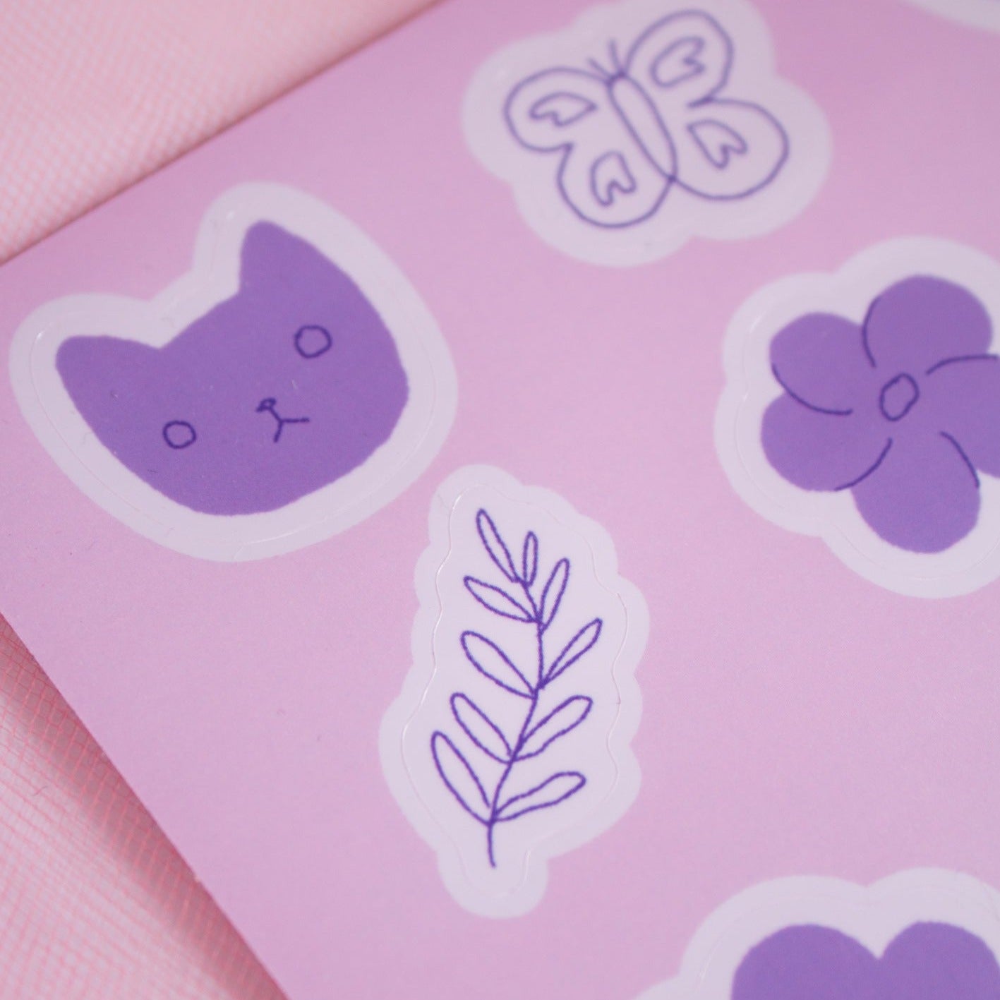 Spring Sticker Sheet 5x4