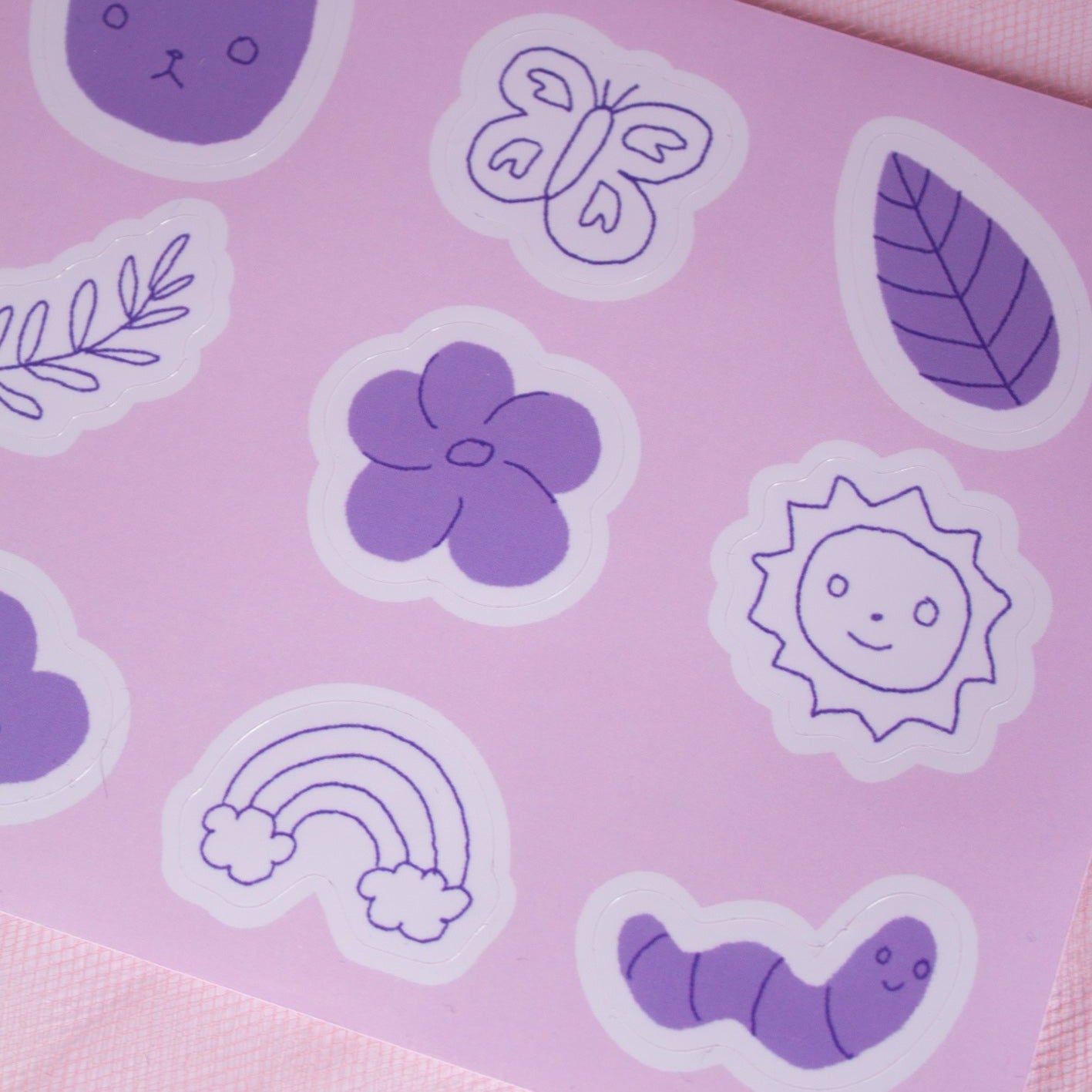 Spring Sticker Sheet 5x4" 