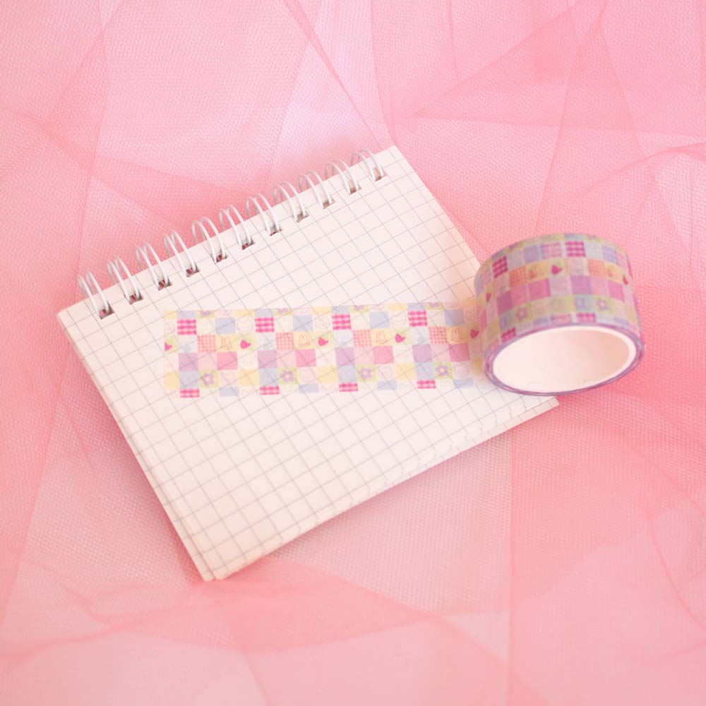 Washi tape patchwork mignon