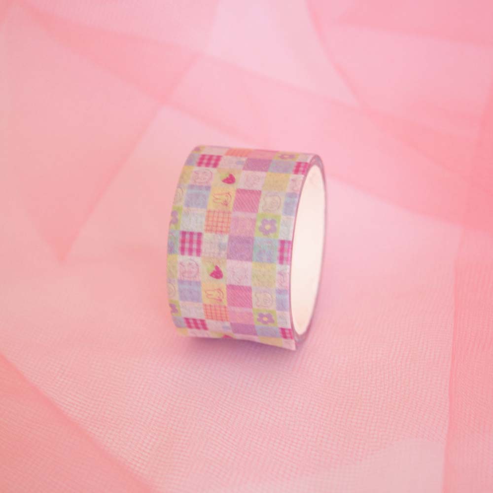 Washi tape patchwork mignon