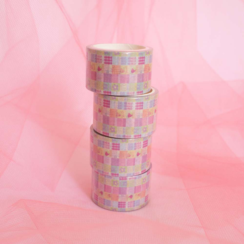 Washi tape patchwork mignon