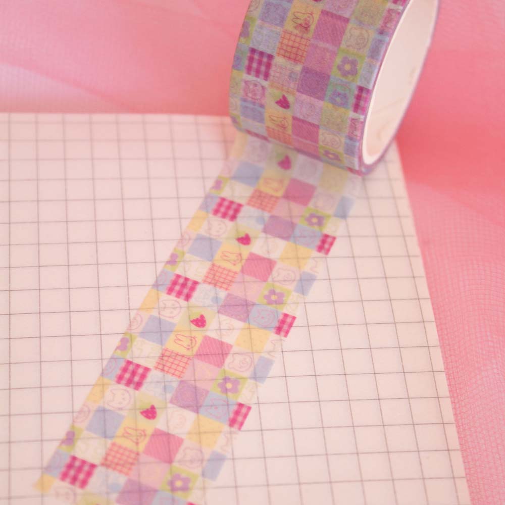 Washi tape patchwork mignon